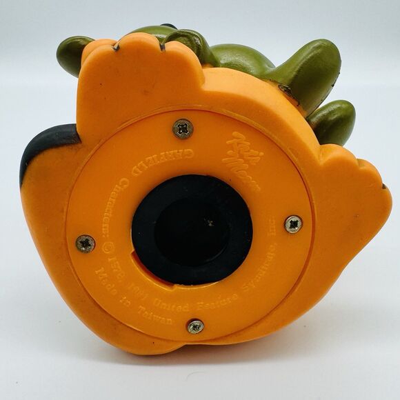 Vintage Garfield Piggy Bank 1981 80s Kats Meow 7” Retro Collectors Holding Pooky - Picture 6 of 11